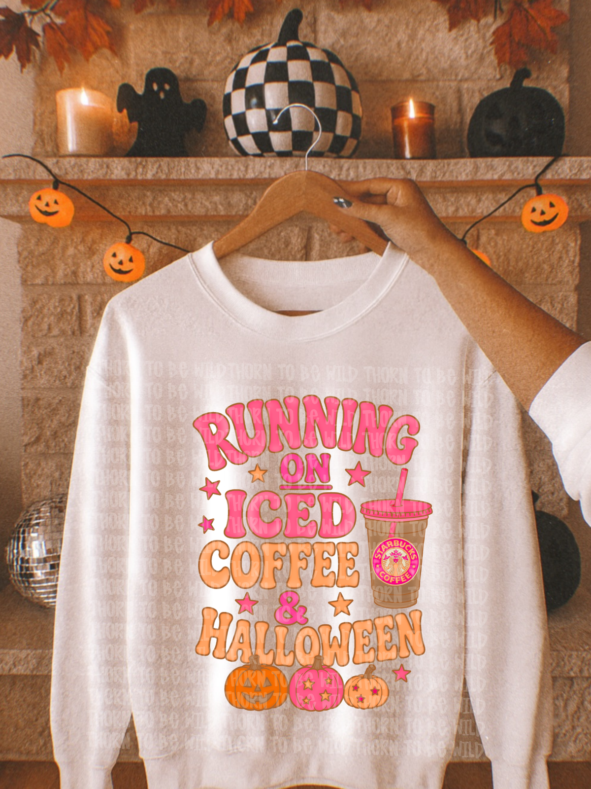 Iced coffee and Halloween