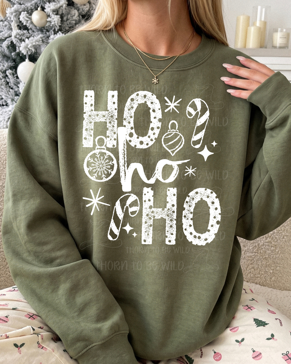 Ho Ho Ho - White