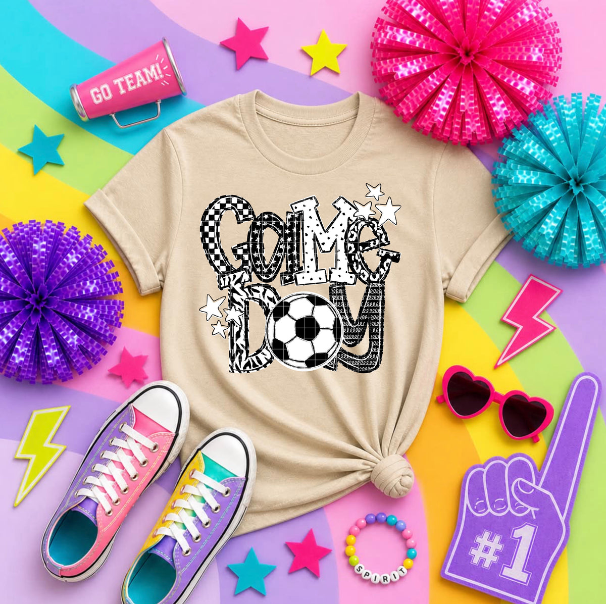 Game day soccer ball