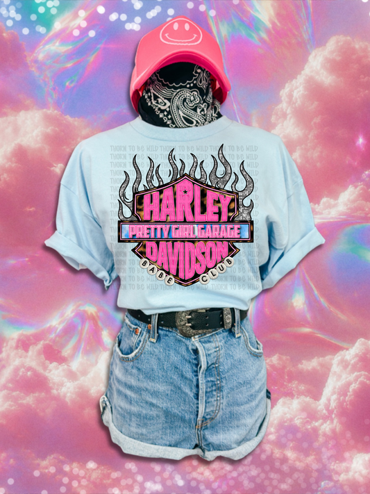 Pretty girl garage