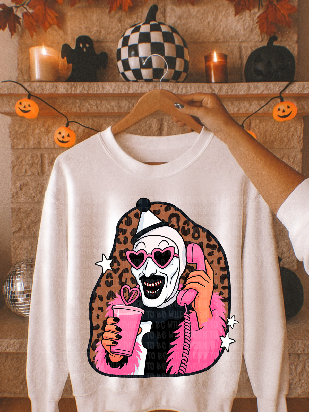 Girly horror character