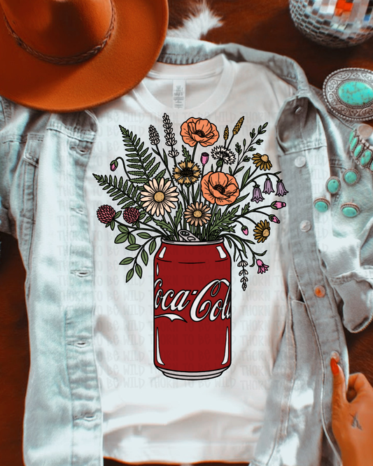 Soda can bouquets