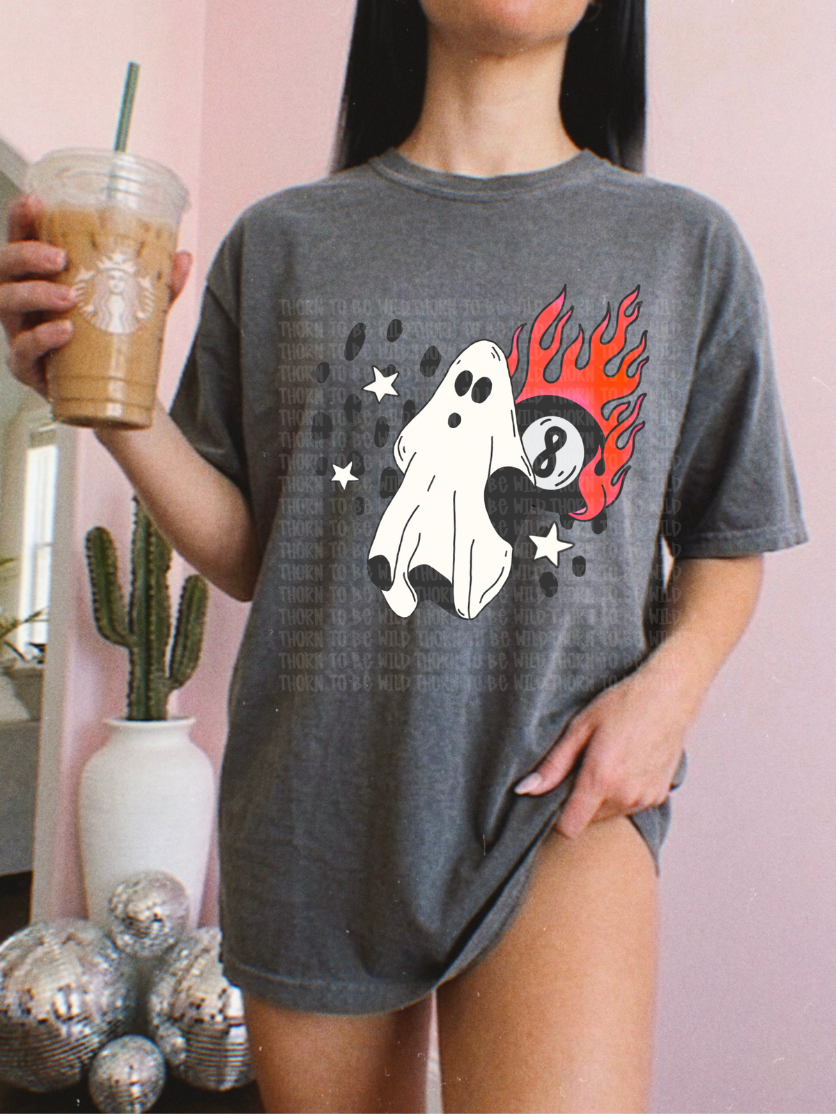Ghost flame 8 ball
