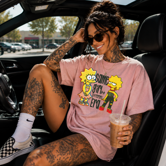 Same girl, different era