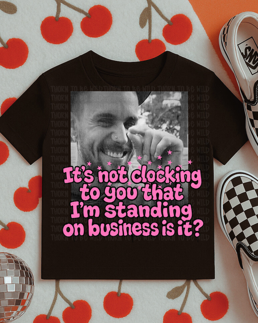 It’s not clocking