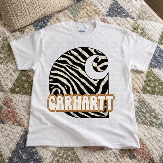 Zebra pattern logo