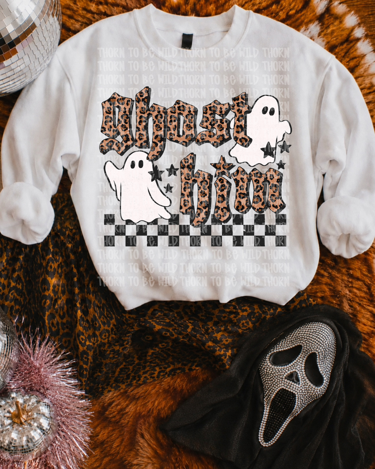 Ghost Him - Cheetah Print