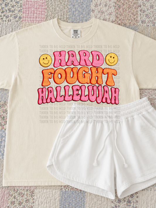 Hard fought hallelujah