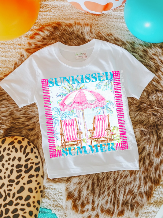 Sun-kissed summer