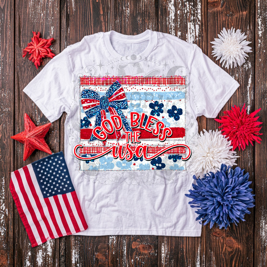Bless the USA - DTF Transfer