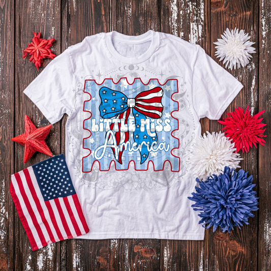 Little Miss America - DTF Transfer