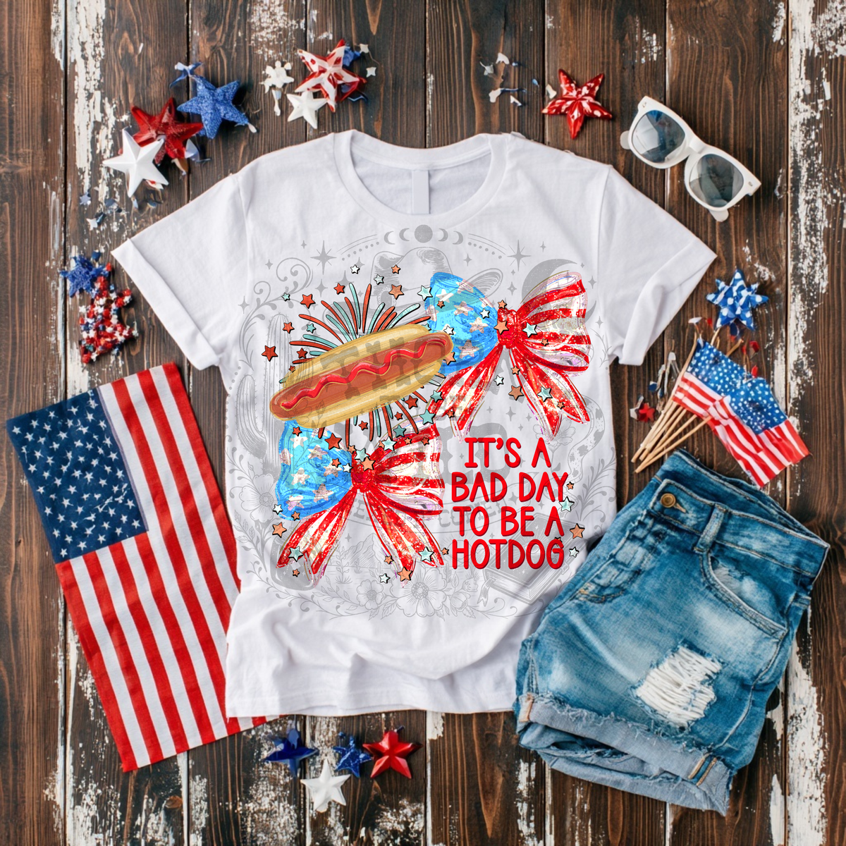 Bad day hotdog - DTF Transfer