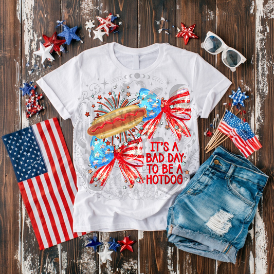 Bad day hotdog - DTF Transfer