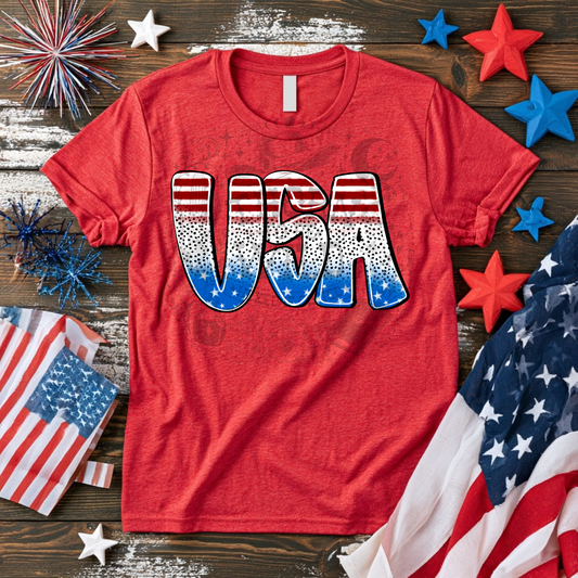Sparkle Dot USA - DTF Transfer