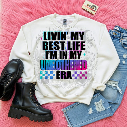 Livin' My Best Life - DTF Transfer