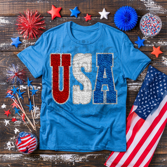 Glitter USA - DTF Transfer