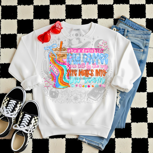 Choosin' iced coffee - DTF Transfer