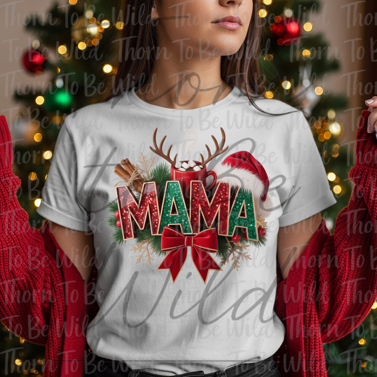 Mama Christmas 1 - DTF Transfer