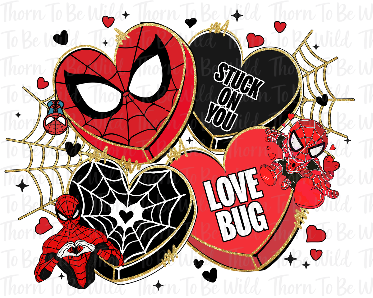 Spider Man Valentine - DTF Transfer