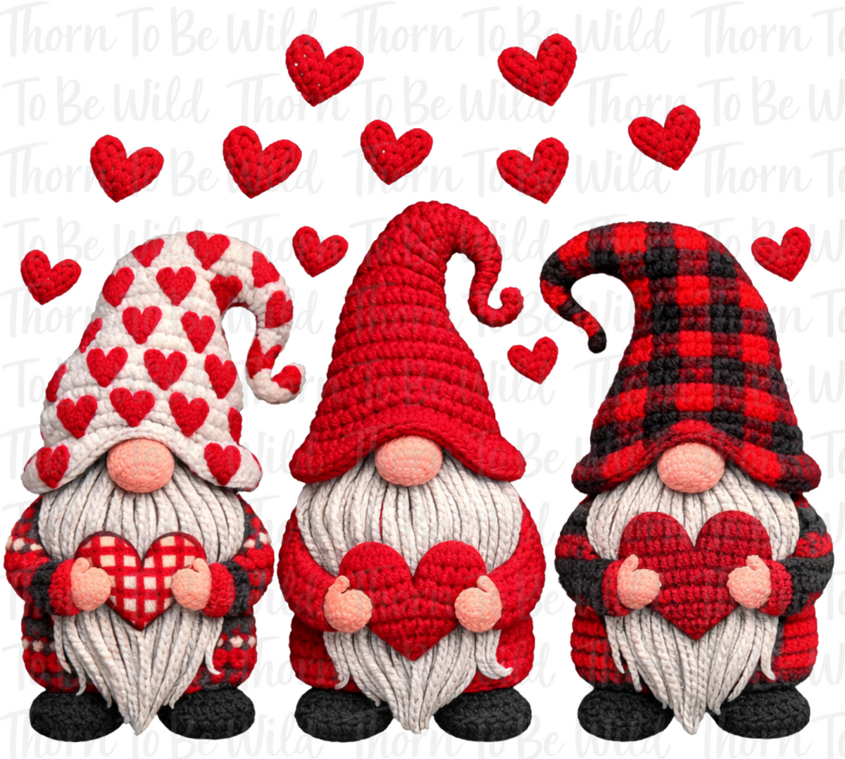 Gnome Valentines Day - DTF Transfer
